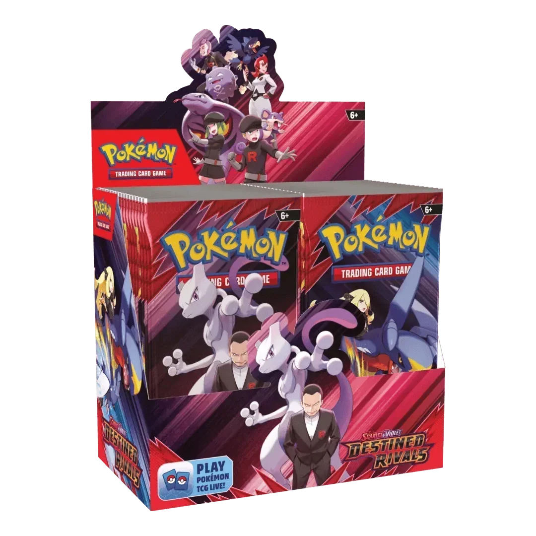 Pokémon Destined Rivals: Booster Box (seal tear)