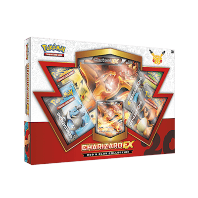 Pokémon Red & Blue Collections: Charizard EX Collection (damaged packaging)