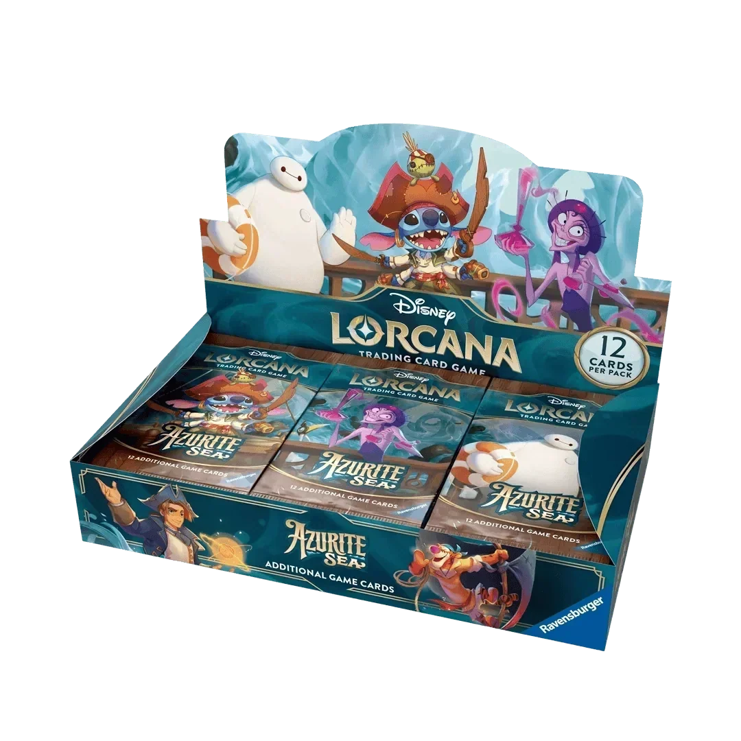 Disney Lorcana Azurite Sea: Booster Box