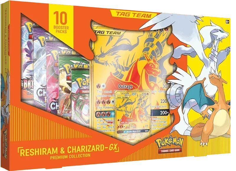 Pokémon Tag Team Reshiram & Charizard GX Premium Collection