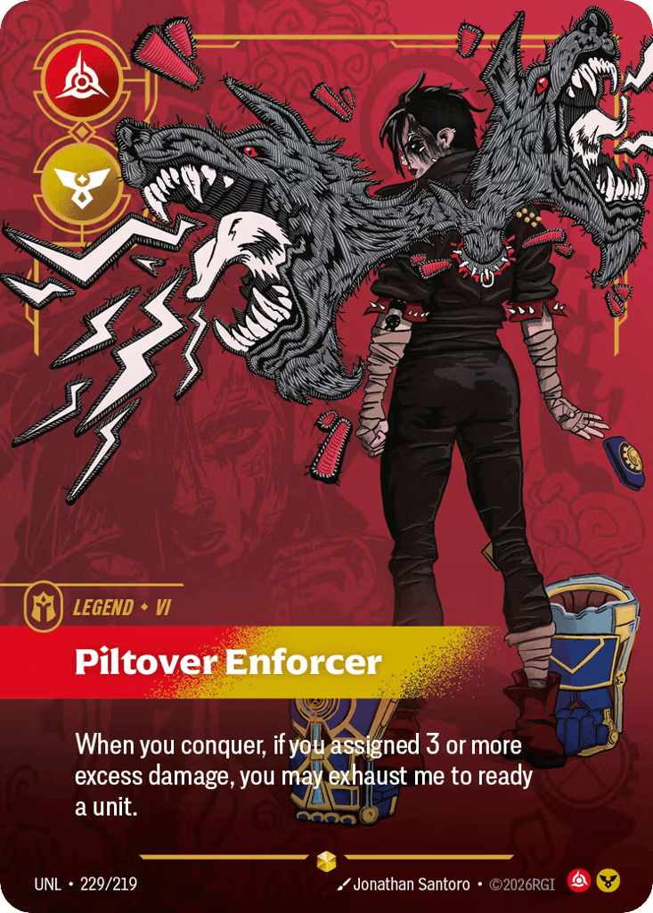 Vi - Piltover Enforcer (Overnumbered) #229/219
